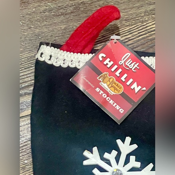 Set/3 Cracker Barrel Felt Christmas Stockings - 2 Snowman + Penguin (2011) - NWT - Picture 3 of 11